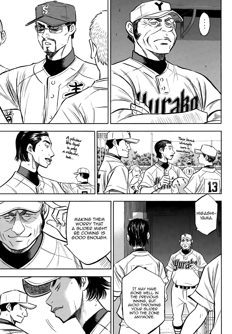 Daiya No A - Act Ii - Chapter 155: The All-Out Seidou