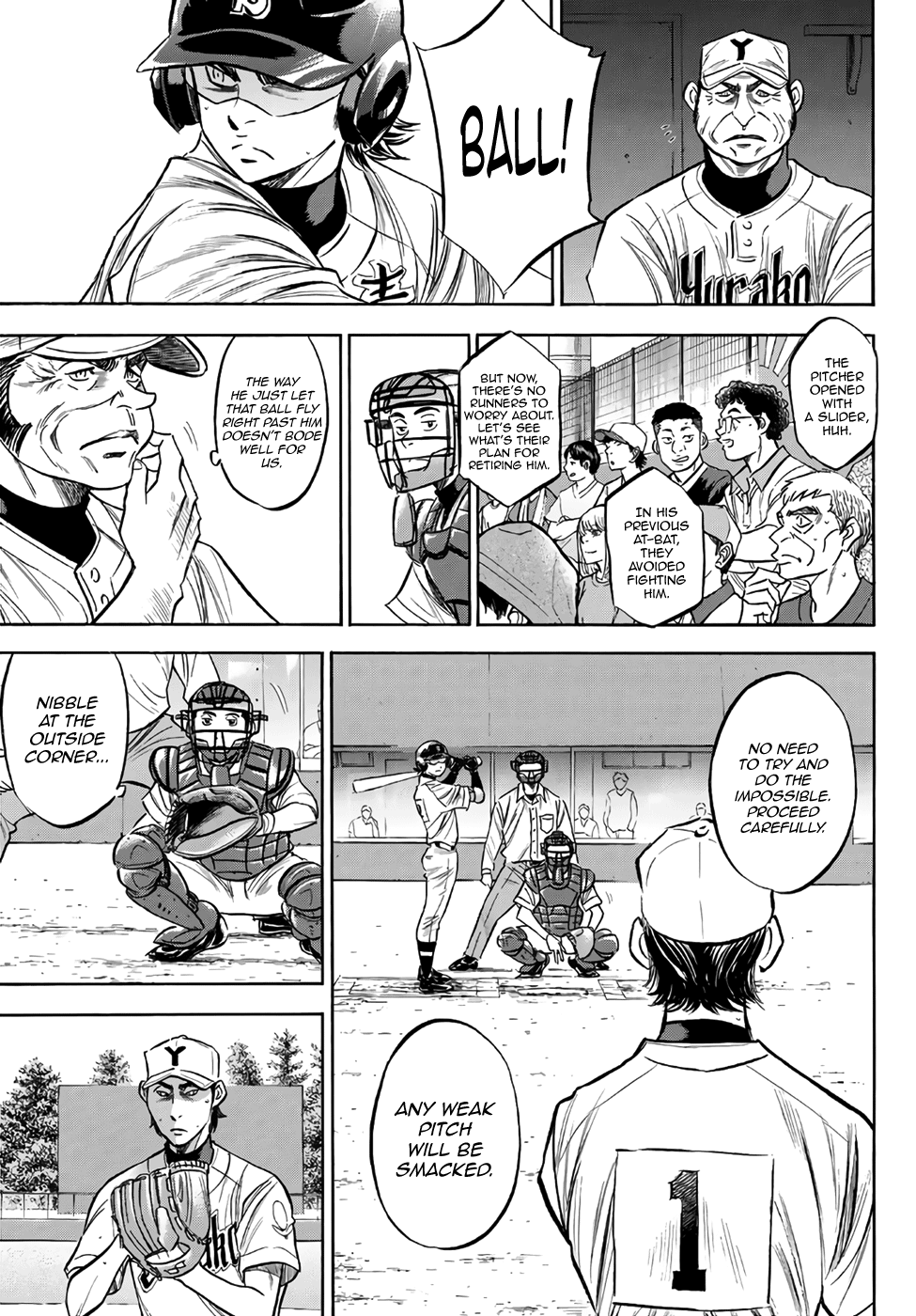 Daiya No A - Act Ii - Chapter 155: The All-Out Seidou