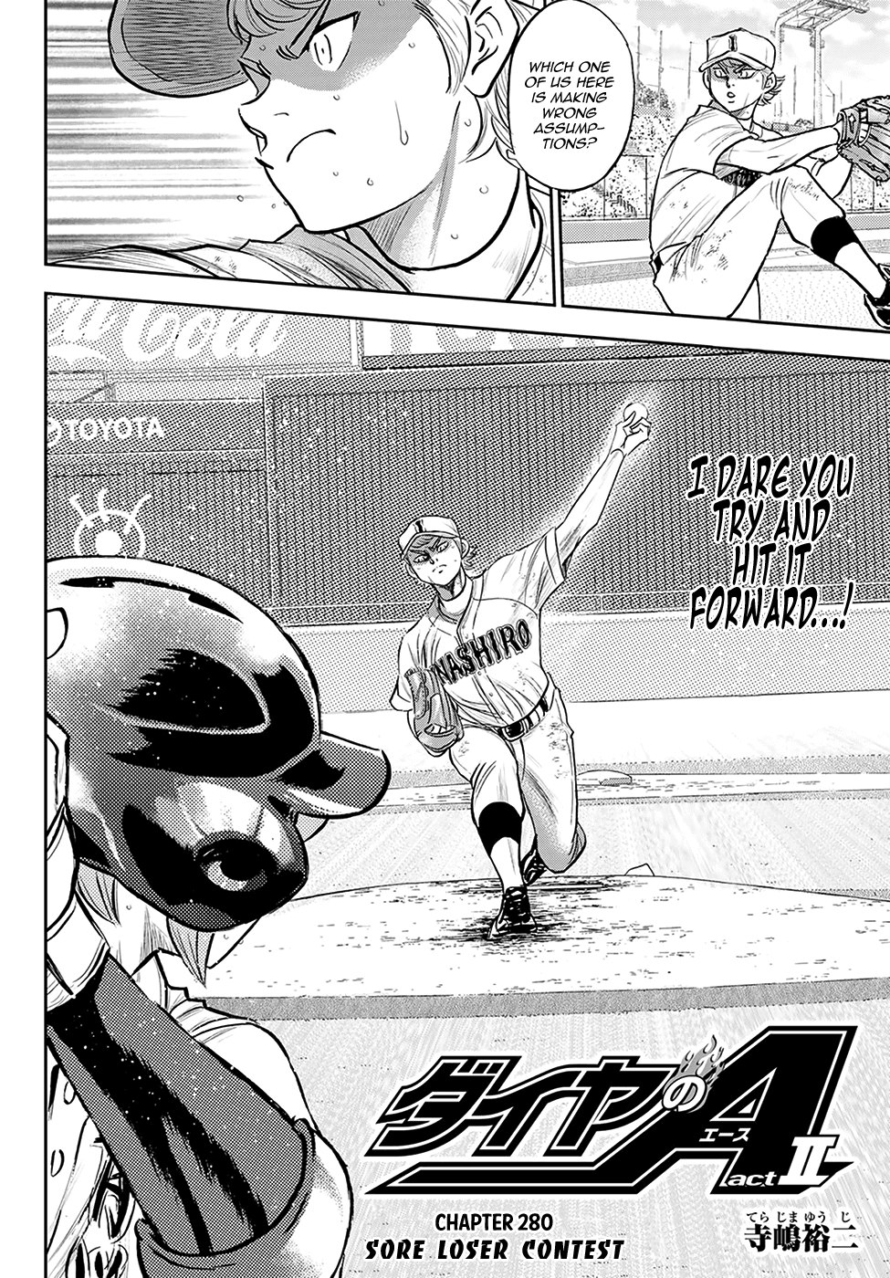 Daiya No A - Act Ii - Chapter 280: Sore Loser Contest