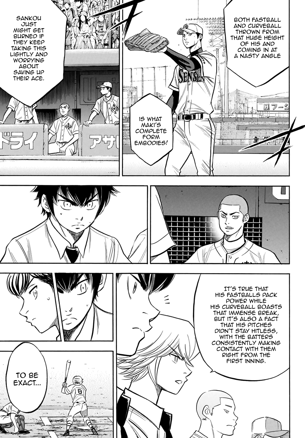 Daiya No A - Act Ii - Chapter 201: The Strong Style