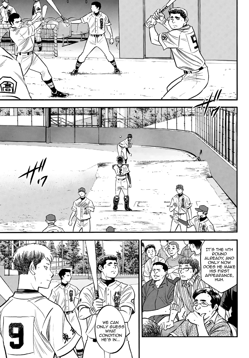 Daiya No A - Act Ii - Chapter 161: Quiet