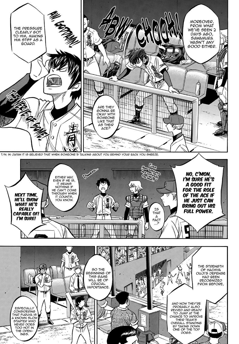 Daiya No A - Act Ii - Chapter 161: Quiet