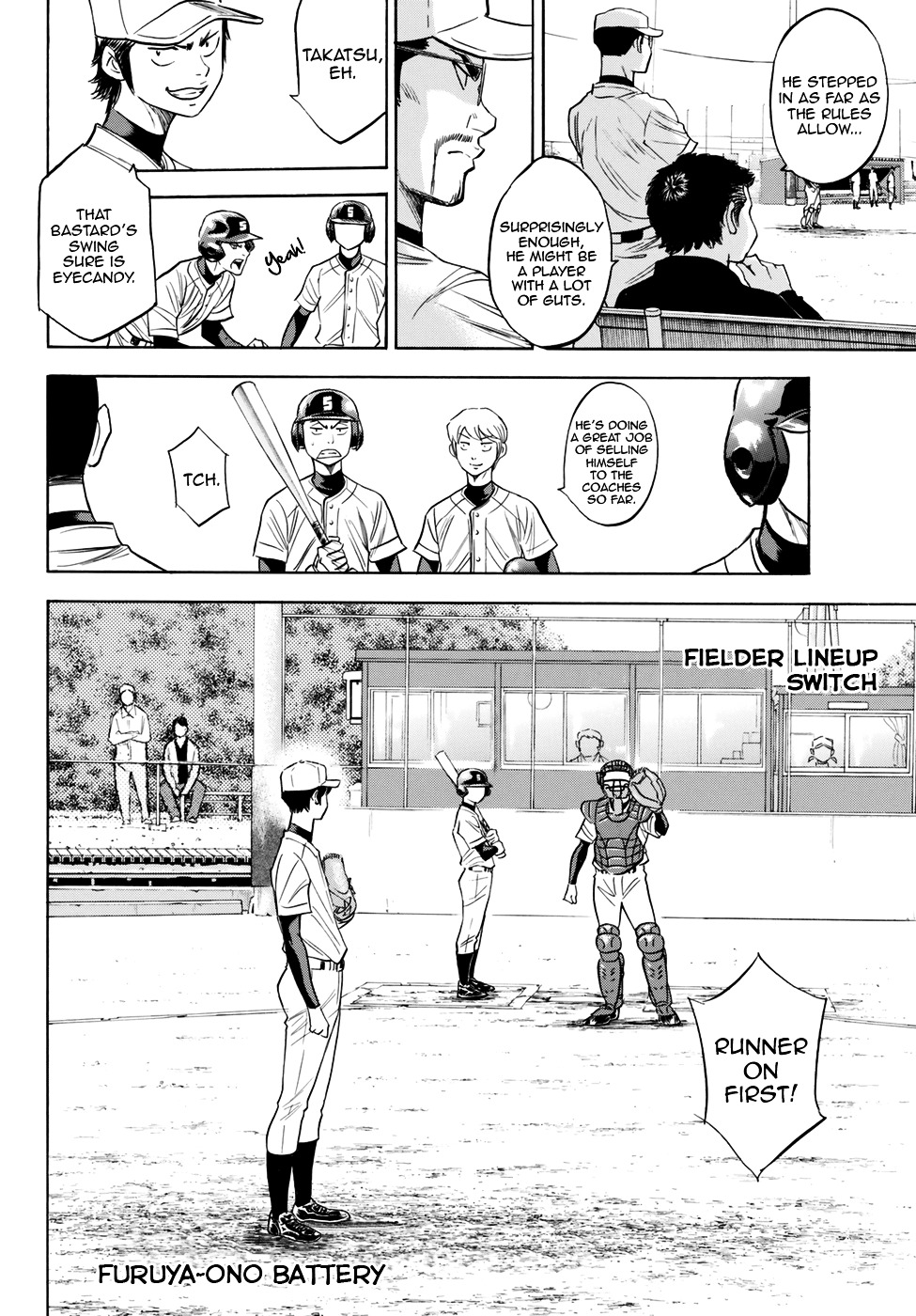 Daiya No A - Act Ii - Chapter 62 : Real Practice