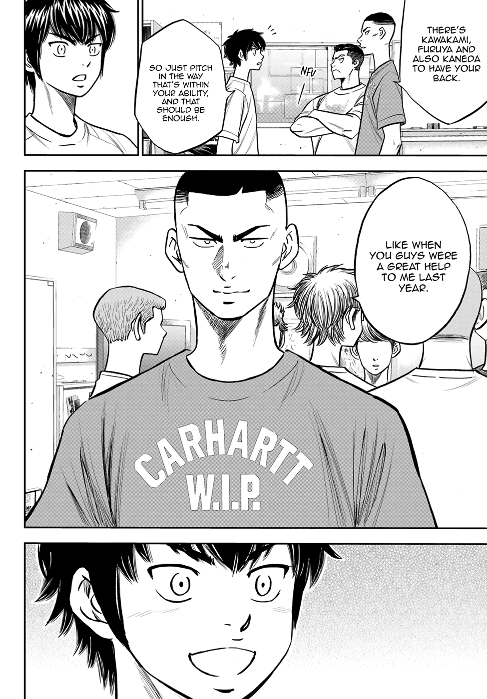 Daiya No A - Act Ii - Chapter 221: Discomfort