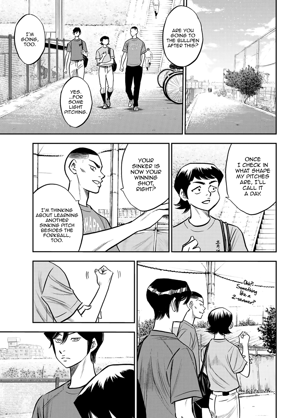 Daiya No A - Act Ii - Chapter 221: Discomfort