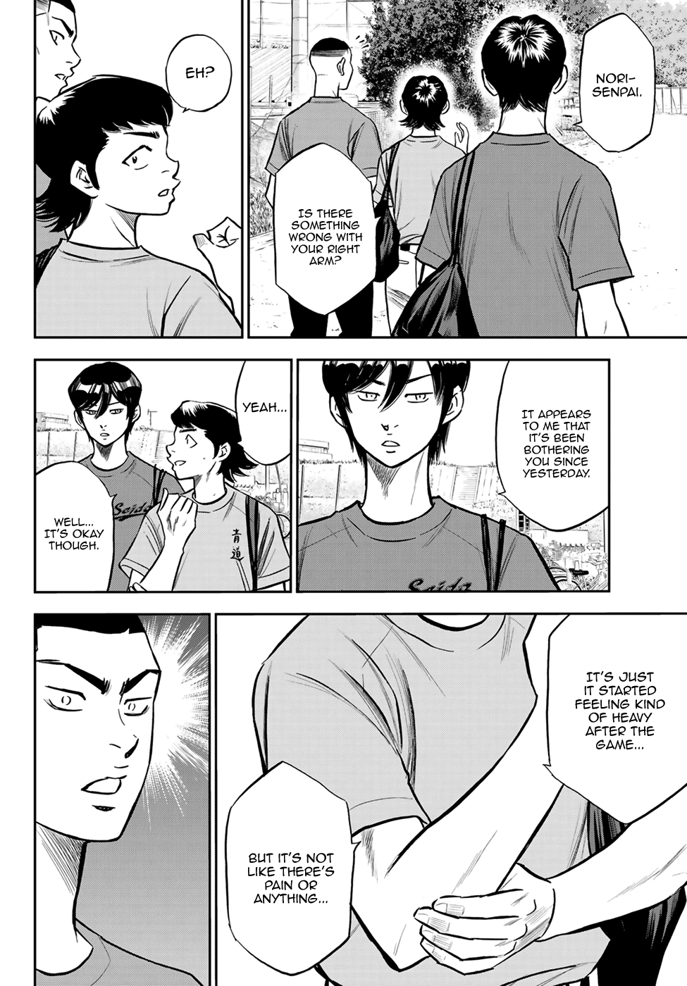 Daiya No A - Act Ii - Chapter 221: Discomfort