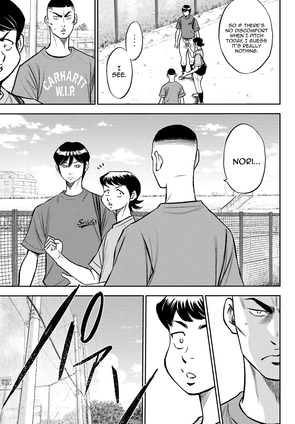 Daiya No A - Act Ii - Chapter 221: Discomfort