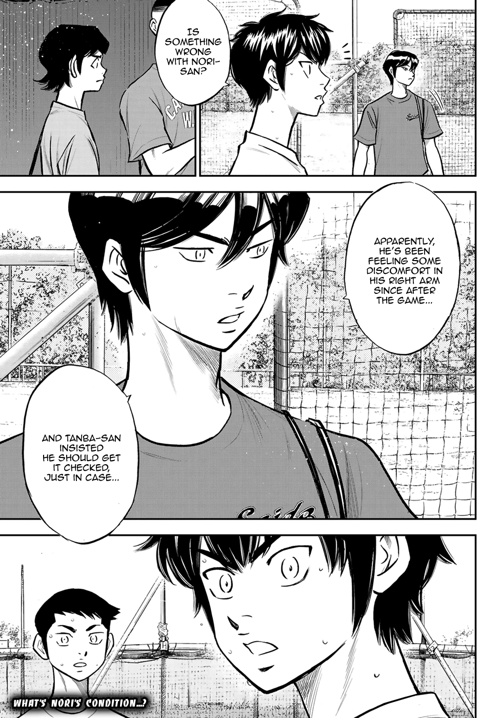 Daiya No A - Act Ii - Chapter 221: Discomfort