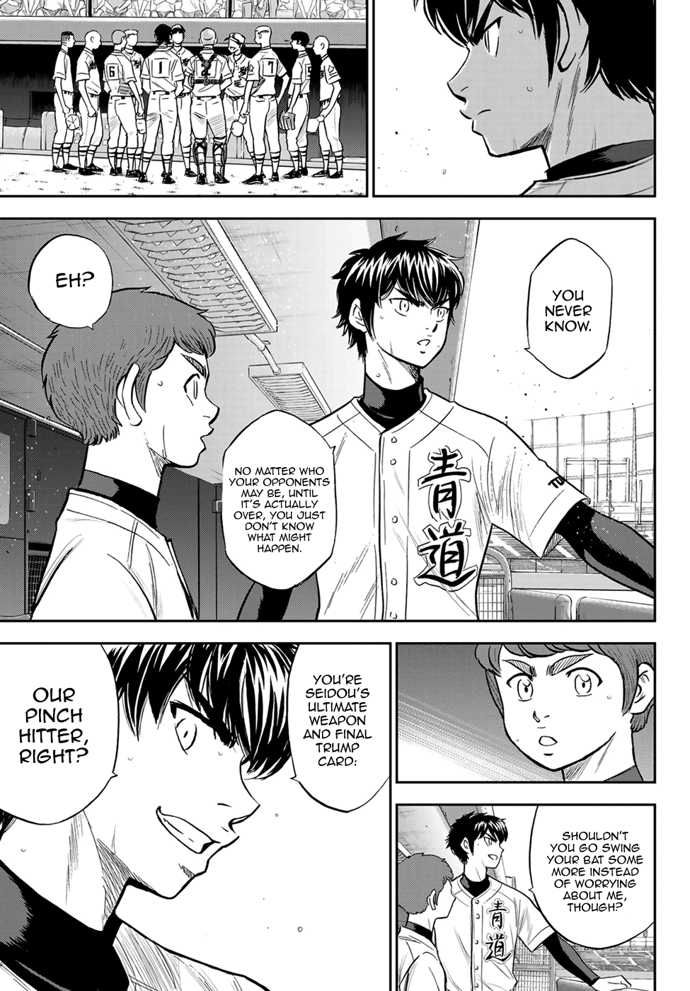 Daiya No A - Act Ii - Chapter 215: The Reserves