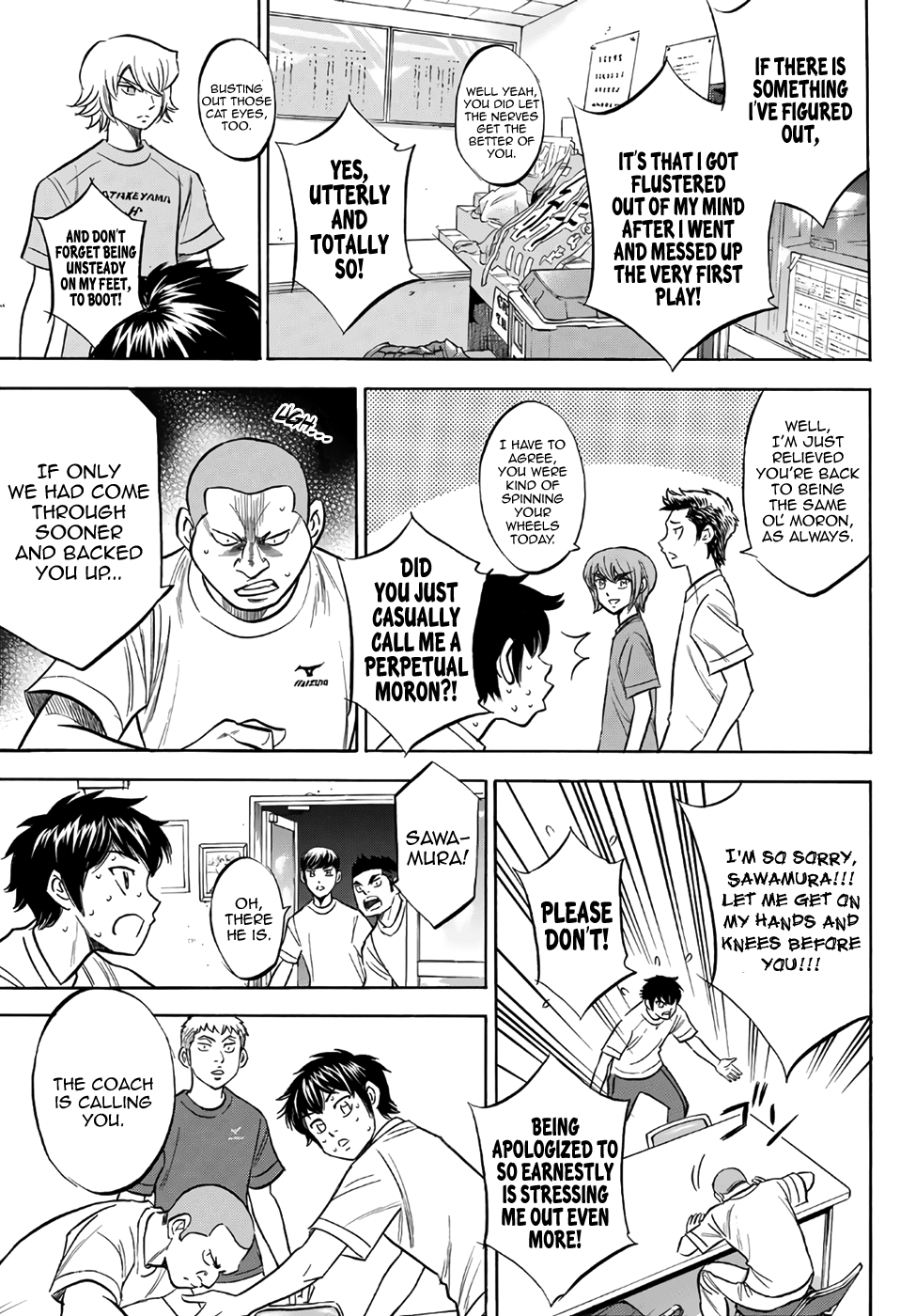 Daiya No A - Act Ii - Chapter 159: So Long As The Team Keeps Winning