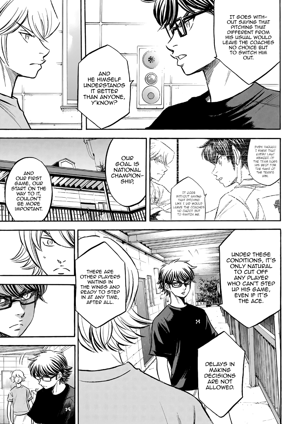 Daiya No A - Act Ii - Chapter 159: So Long As The Team Keeps Winning