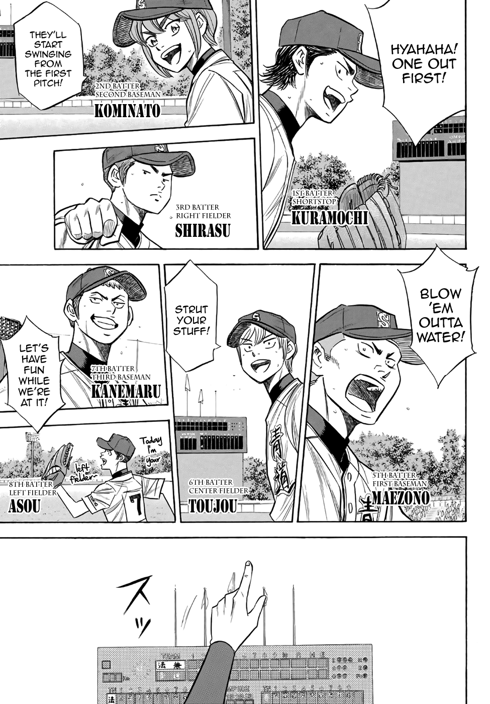 Daiya No A - Act Ii - Chapter 189: Place Like That