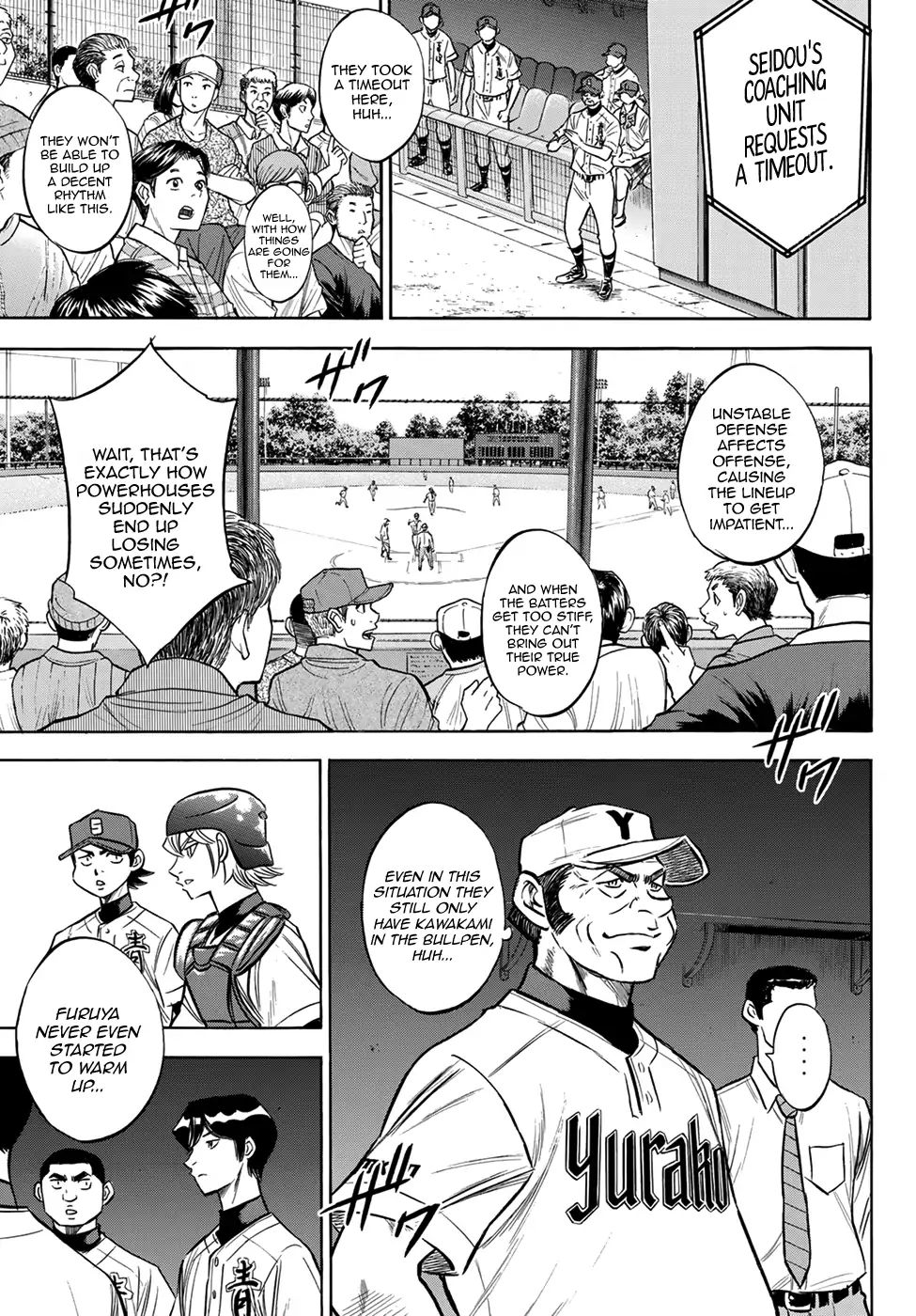 Daiya No A - Act Ii - Chapter 153: Precautions