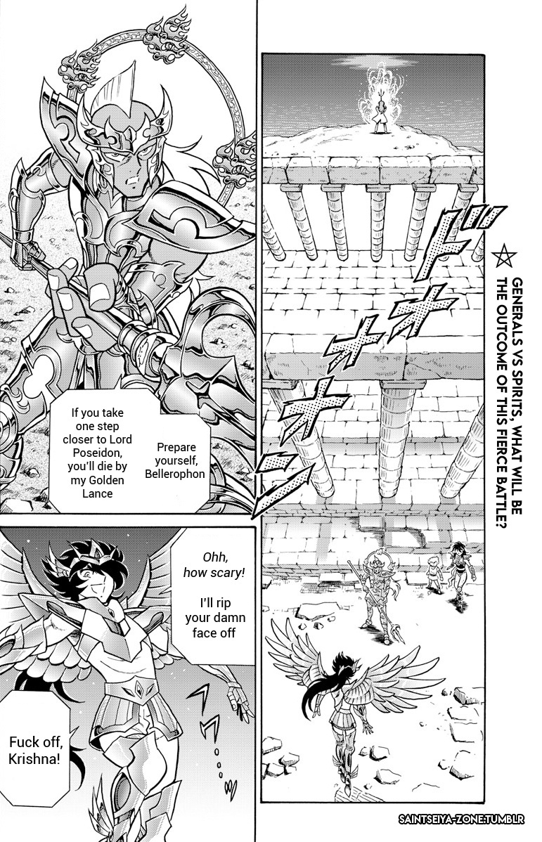 Saint Seiya - Rerise Of Poseidon - Chapter 3: Spirits, Mythical Assassins!