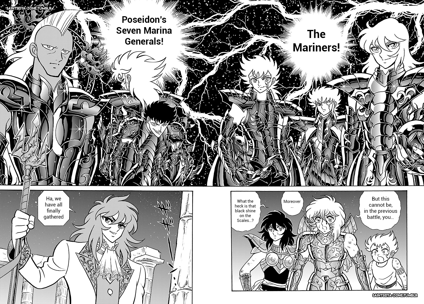 Saint Seiya - Rerise Of Poseidon - Chapter 1: The Sea Emperor Returns