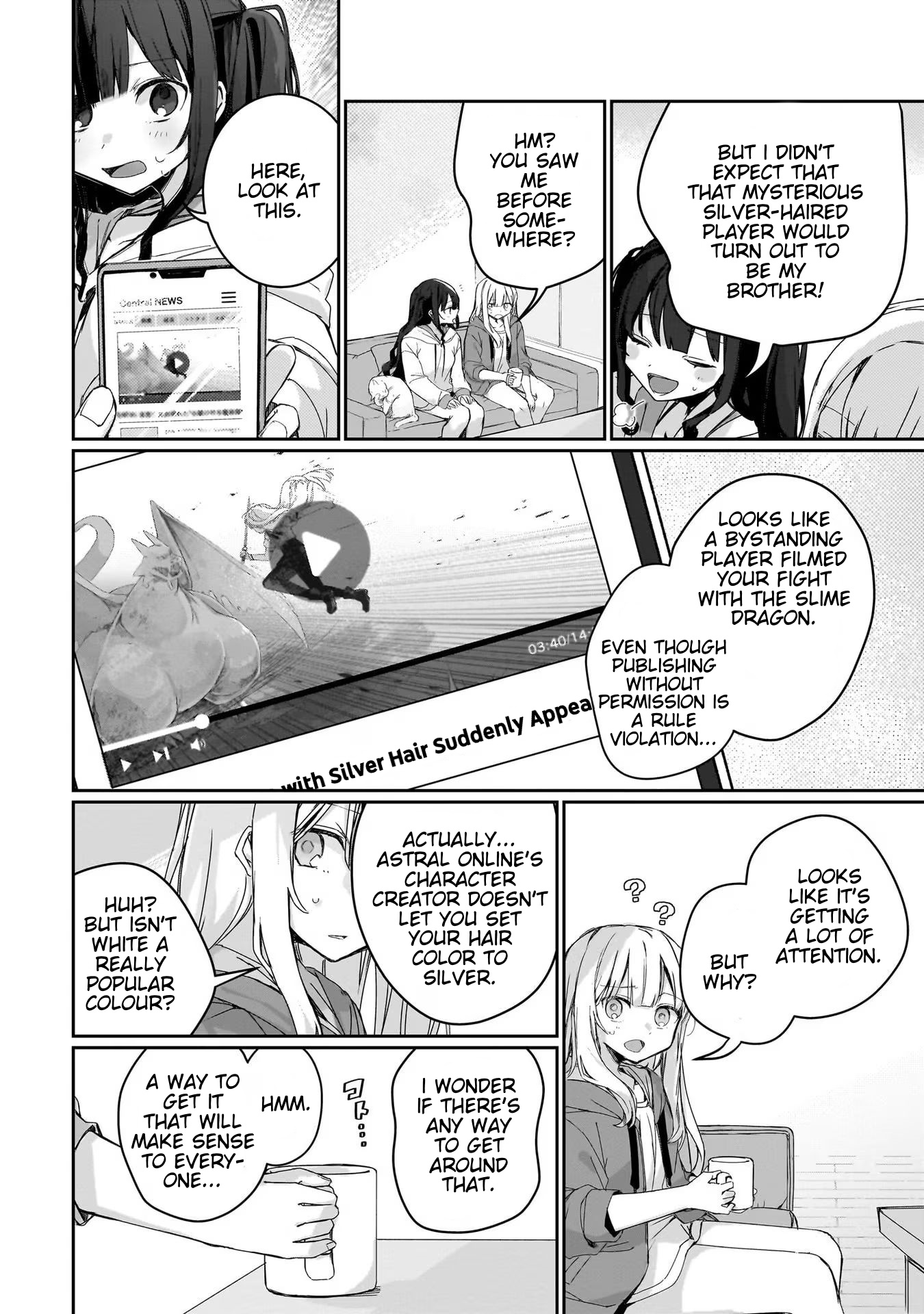 Astral Online - Maou No Noroi De Saikyou Bishoujo Ni Natta Ore, Saijaku Shoku Da Ga Cheat Skill De Chou Seichou Shite Musou Suru - Vol.1 Chapter 4