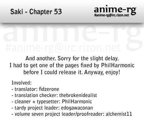 Saki - Chapter 53