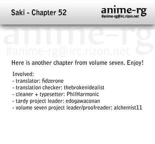 Saki - Chapter 52