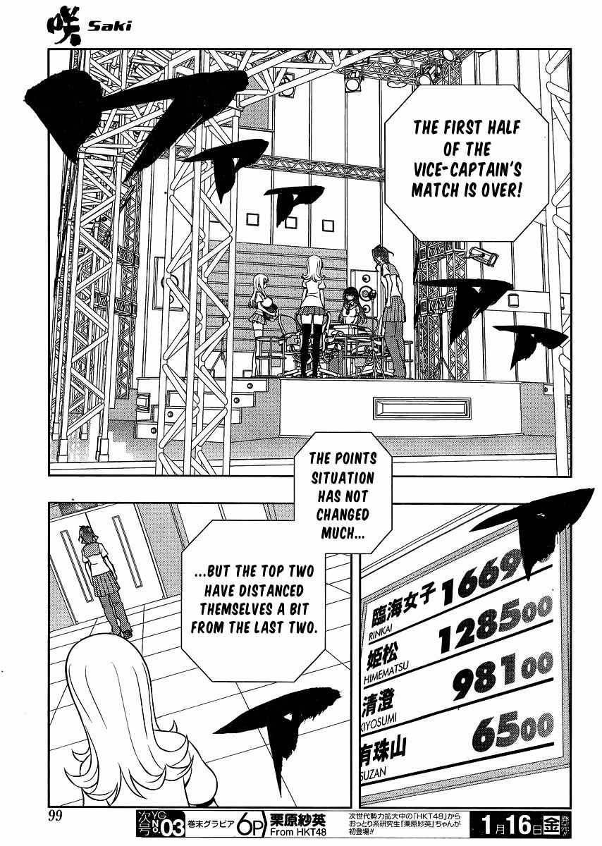 Saki - Chapter 136 : Conviction