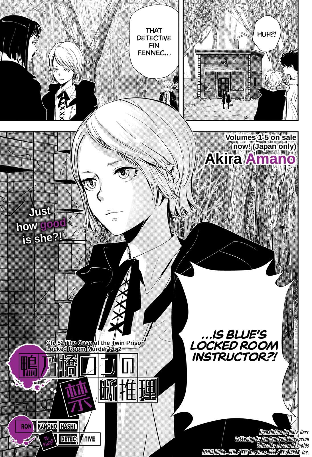 Kamonohashi Ron No Kindan Suiri - Chapter 52