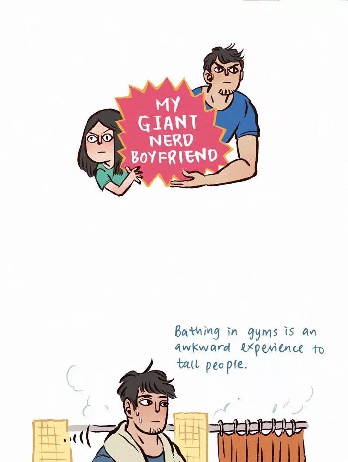 My Giant Nerd Boyfriend - Chapter 29: Shower Stalls