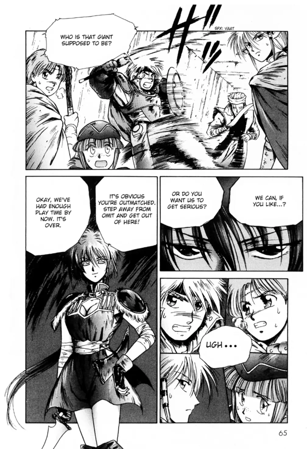 Sword World Sfc Comic: Lacquer-Black Curse - Vol.1 Chapter 4: Confrontation