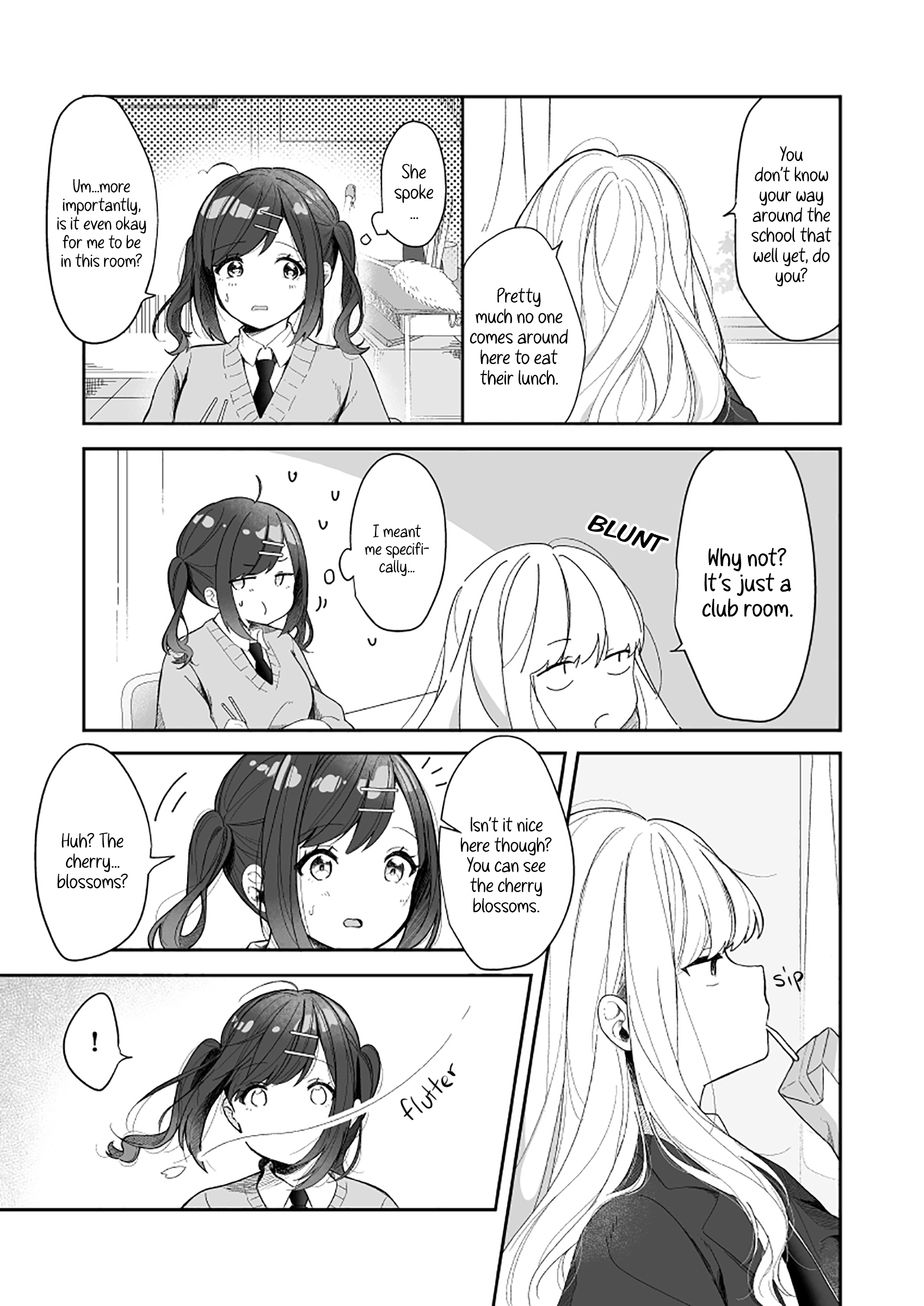 Tonari No Senpai To Kininaru Kouhai - Chapter 1: The First Day