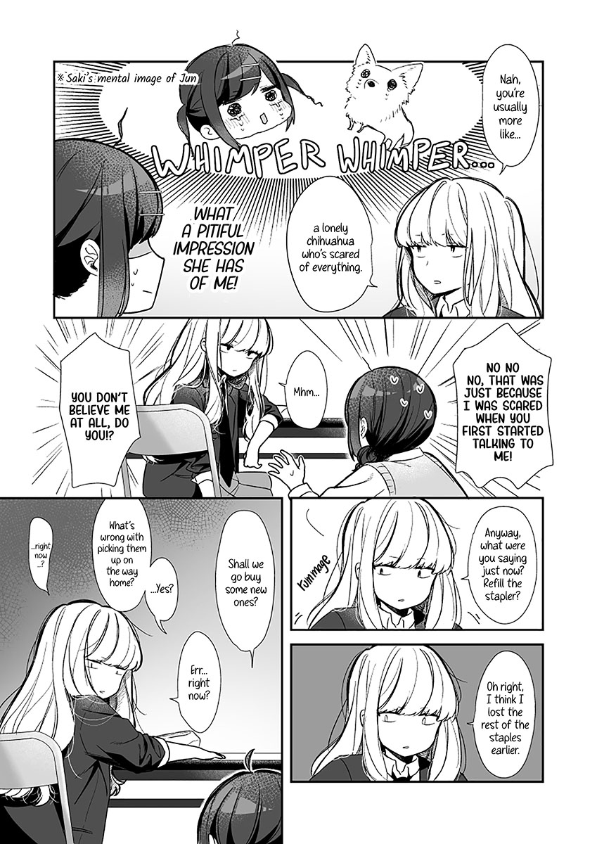 Tonari No Senpai To Kininaru Kouhai - Chapter 4: 1St Day At Club And The Way Home