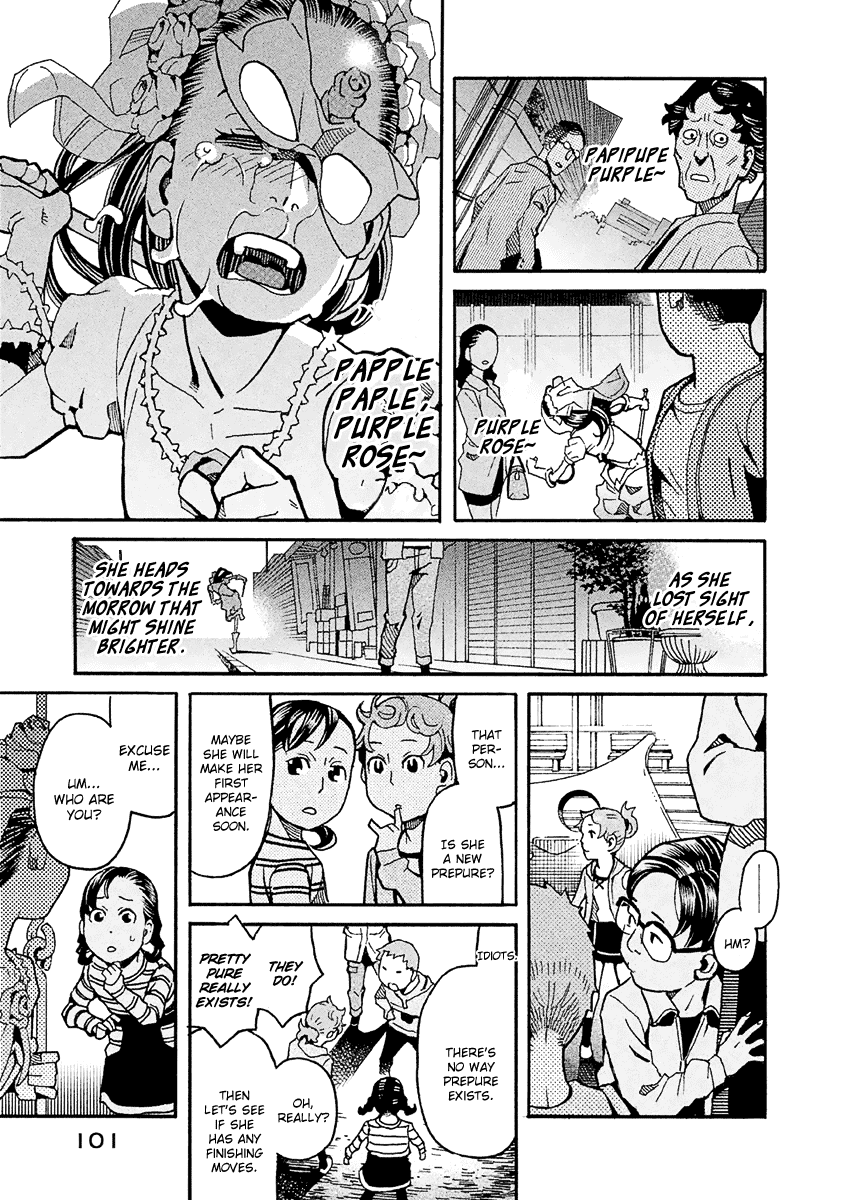 Mozuya-San Gyakujousuru - Chapter 30: Purple Rose Is Shocked?! Her Super Form Is Made Of Tears