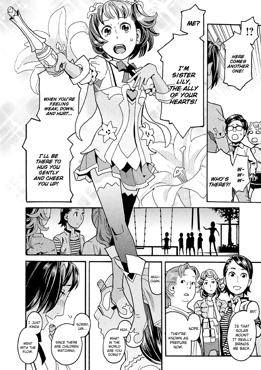 Mozuya-San Gyakujousuru - Chapter 30: Purple Rose Is Shocked?! Her Super Form Is Made Of Tears