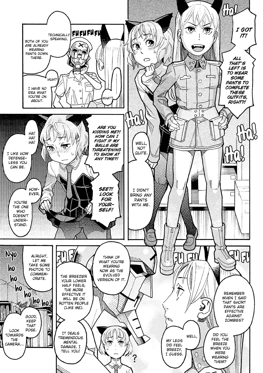 Mozuya-San Gyakujousuru - Chapter 17.5: Extra Chapter: Occult Hunt! Zombie Nurse Vs Masked Nurse Vs Crossdressing Nurse, The Three-Way Battle At A Midsummer Night