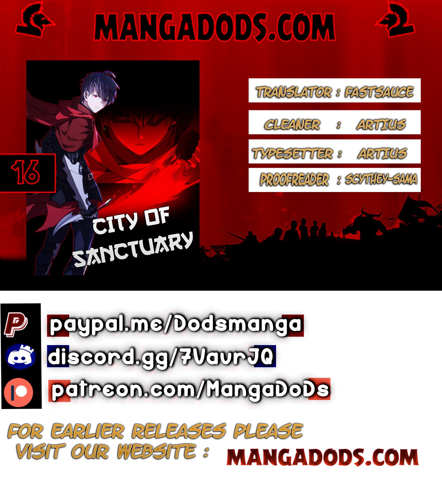 City Of Sanctuary - Chapter 16