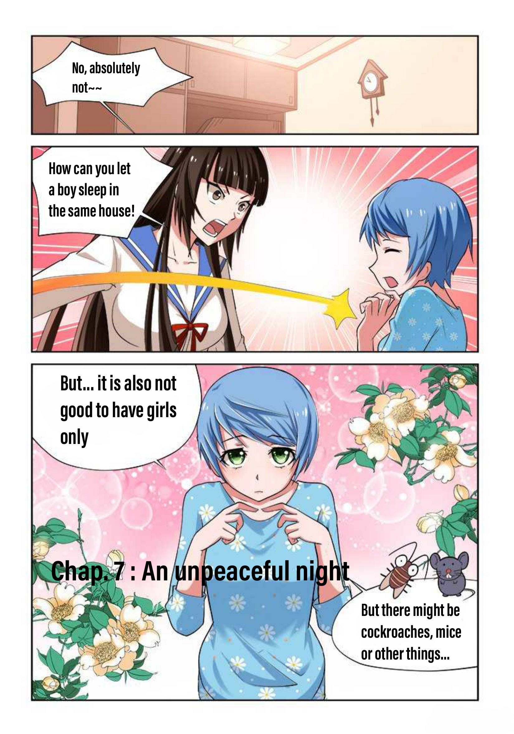 I Won't Get Bullied By Girls - Chapter 7: An Unpeaceful Night