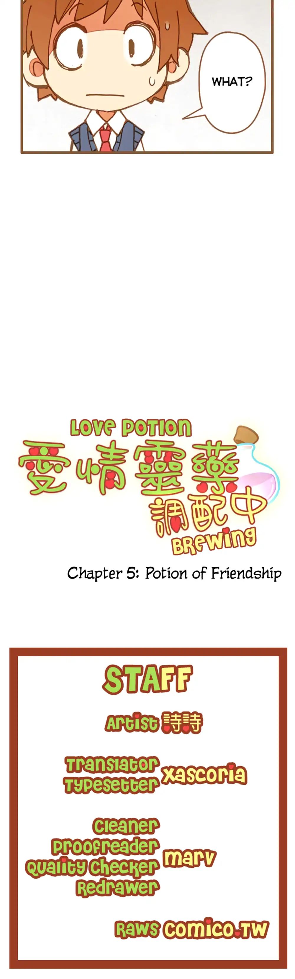 Love Potion Brewing - Chapter 5: Potion Of Friendship