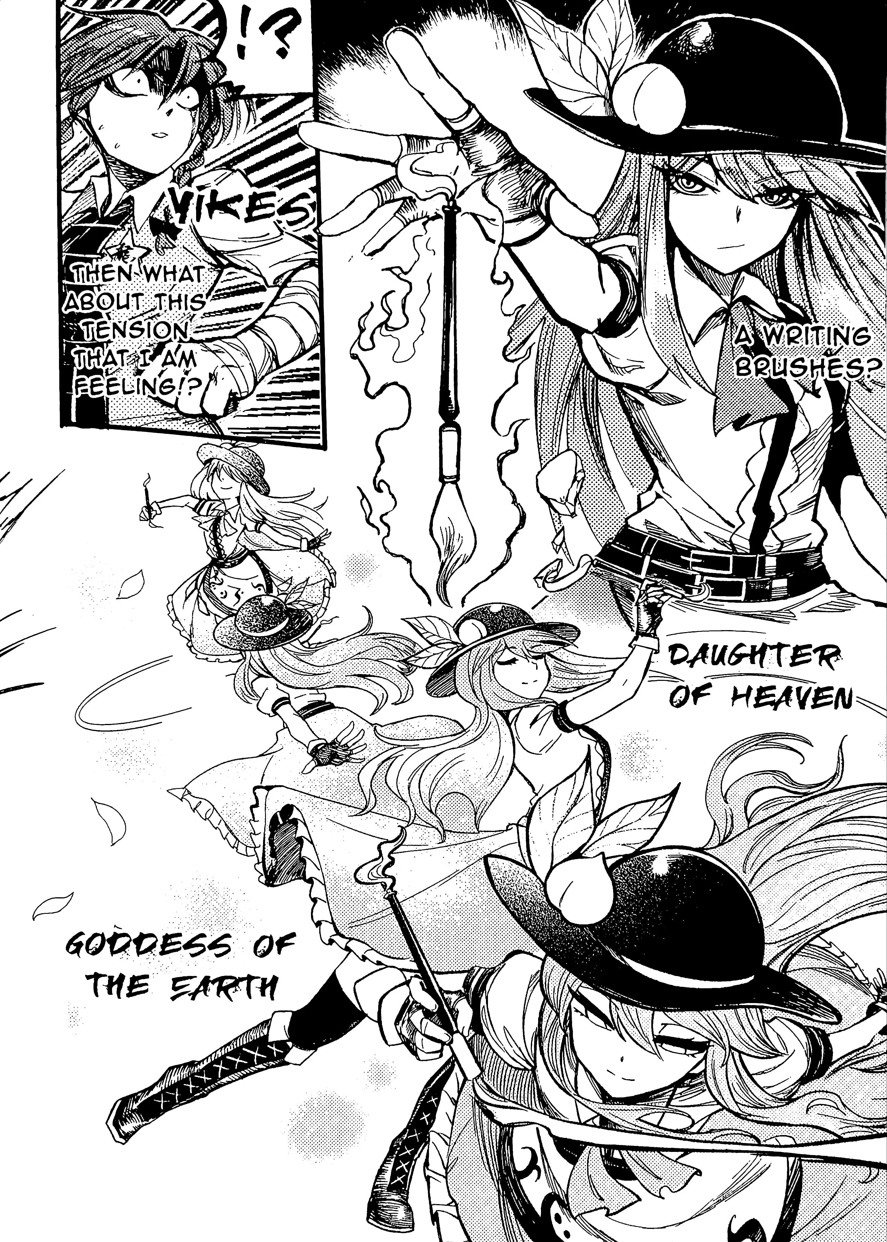 Touhou Ace Showdown - Vol.1 Chapter 1: Meiling Vs Tenshi