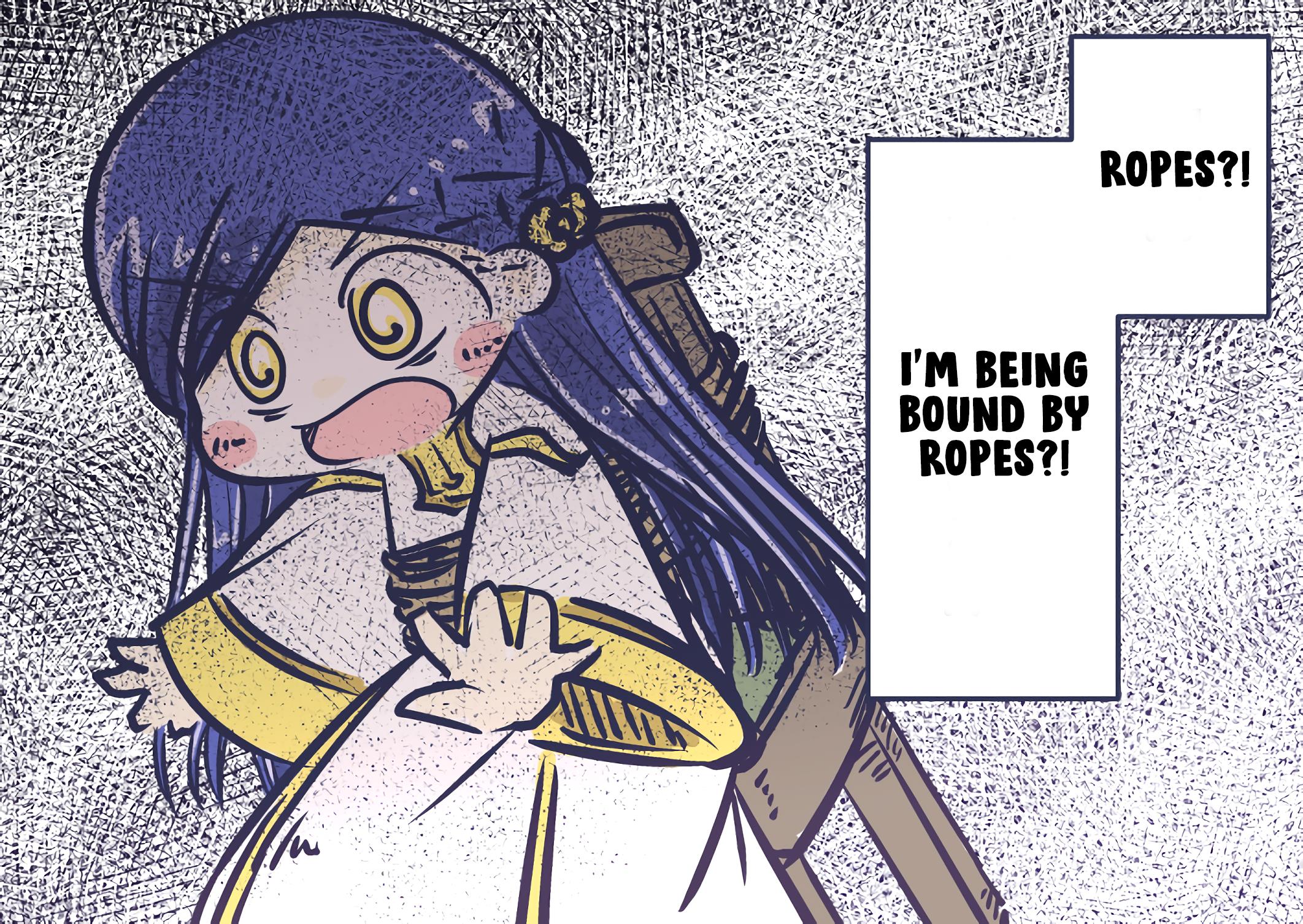 Honzuki No Gekokujou - Macha's Twitter Collection - Chapter 12: [P3] For No Particular Reason, Lady Rozemyne Is Bound By A Rope!