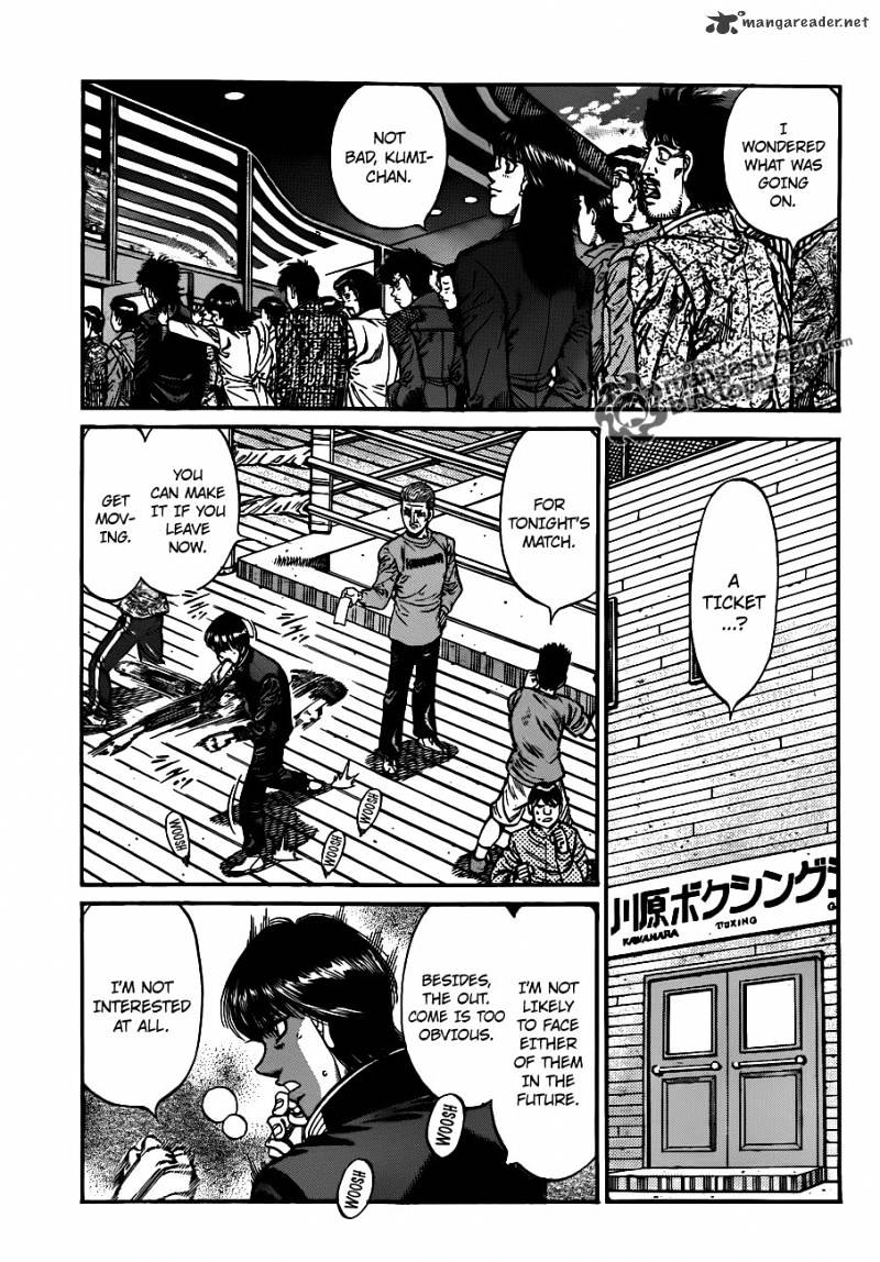 Hajime No Ippo - Chapter 929 : Strange Atmosphere