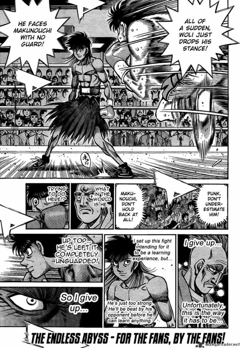 Hajime No Ippo - Chapter 868 : True Form Discovered