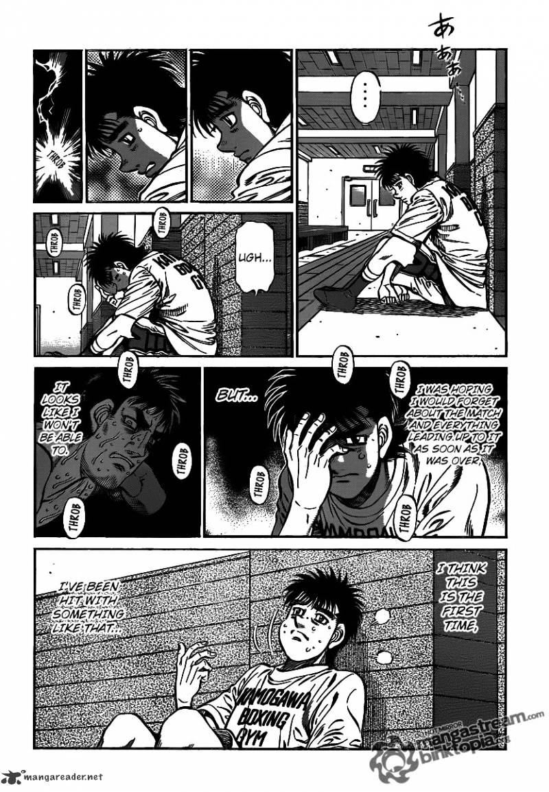 Hajime No Ippo - Chapter 941 : A Missed Promise