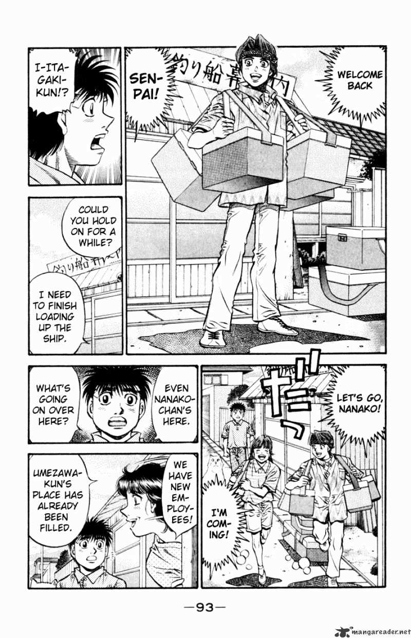 Hajime No Ippo - Chapter 508 :  Fishing Boat Makunouchi Gym