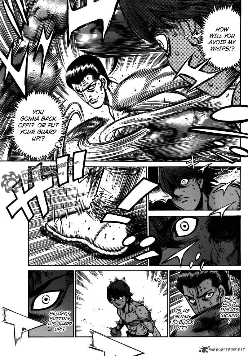 Hajime No Ippo - Chapter 956 : A Barrage Of High Speed Flickers