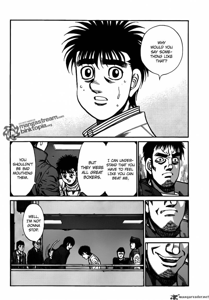 Hajime No Ippo - Chapter 919 : Weak, Small, With Bad Punches