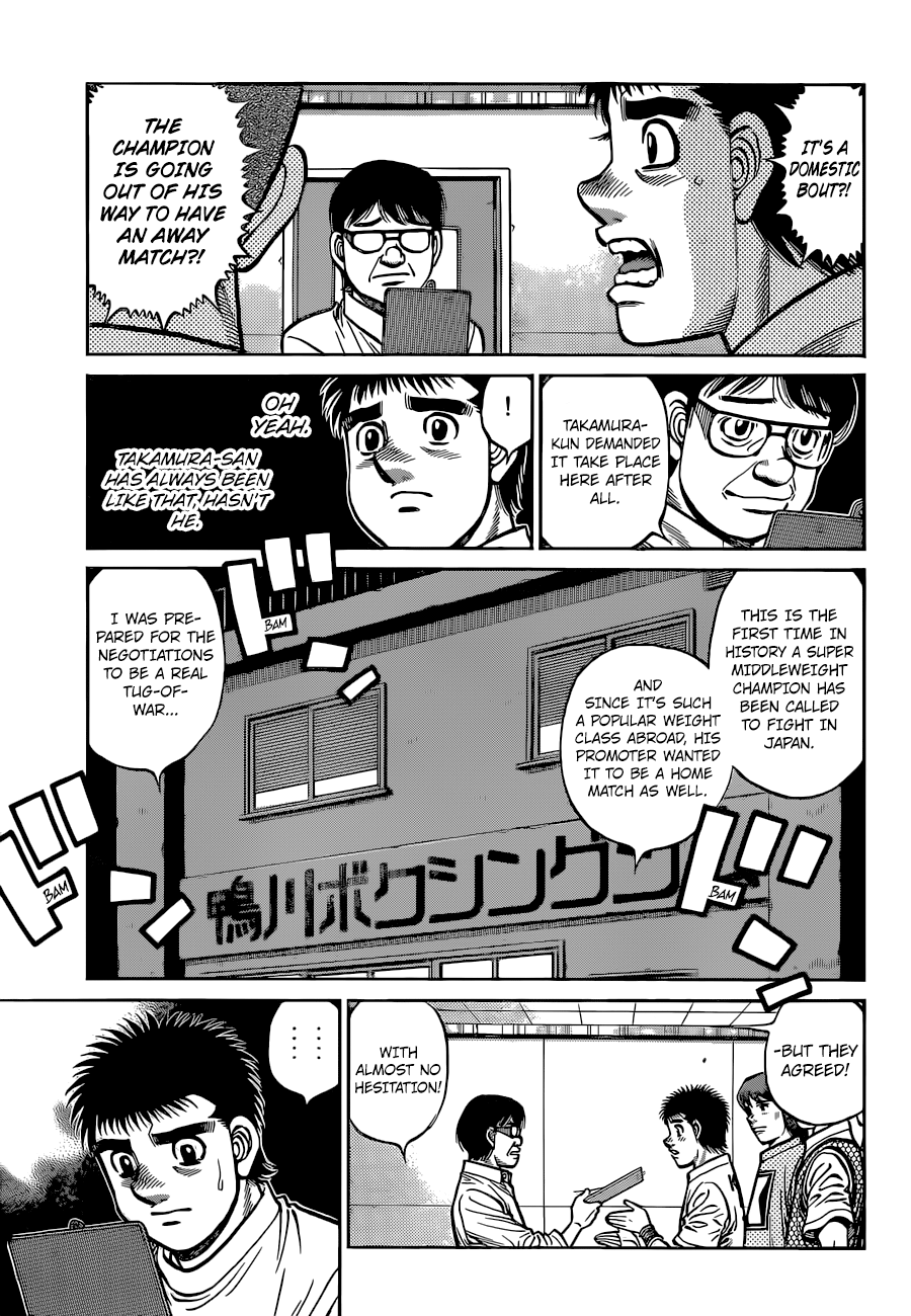 Hajime No Ippo - Chapter 1318: The Man From Manhattan