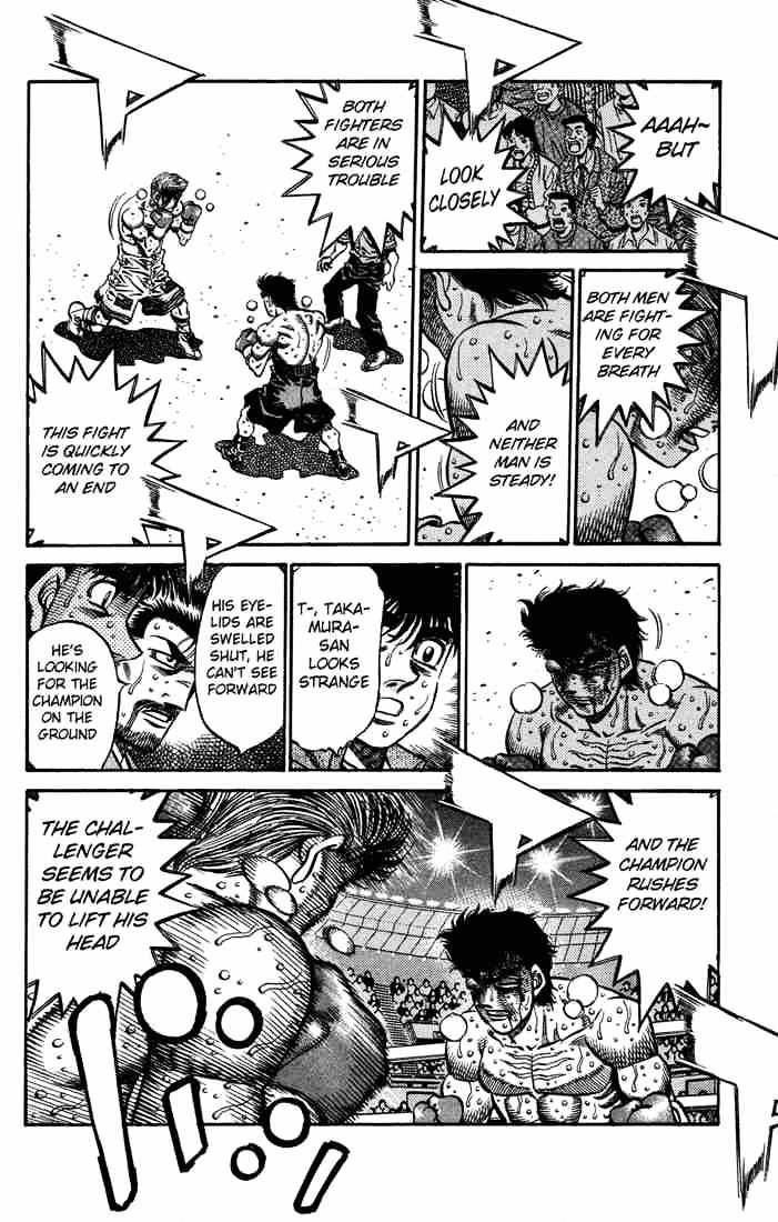 Hajime No Ippo - Chapter 554 : The Death Match Comes To A Close