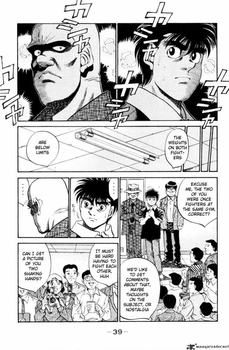 Hajime No Ippo - Chapter 345 : Desicive Meeting