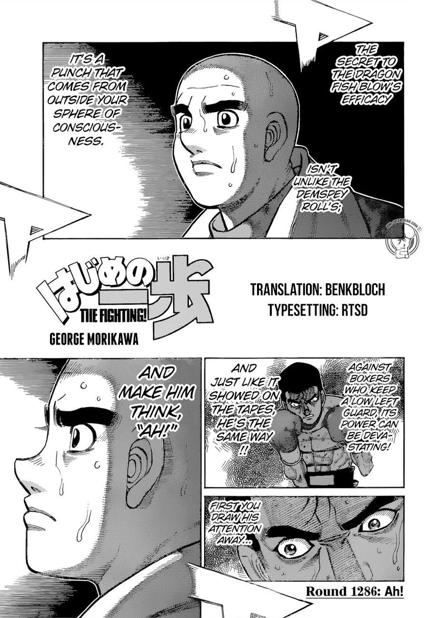 Hajime No Ippo - Chapter 1286