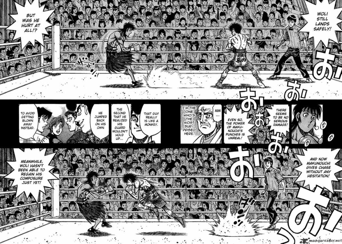 Hajime No Ippo - Chapter 867 : Inscrutable Hurricane Winds