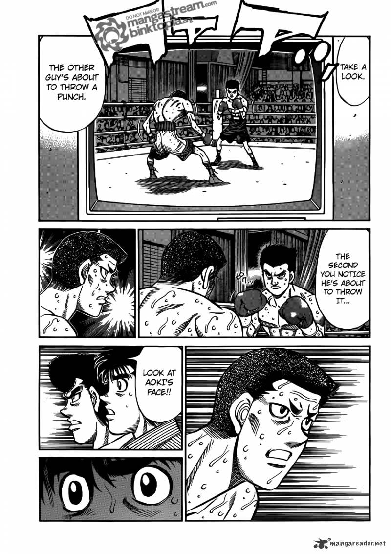 Hajime No Ippo - Chapter 949 : The Reason He Gets Hit