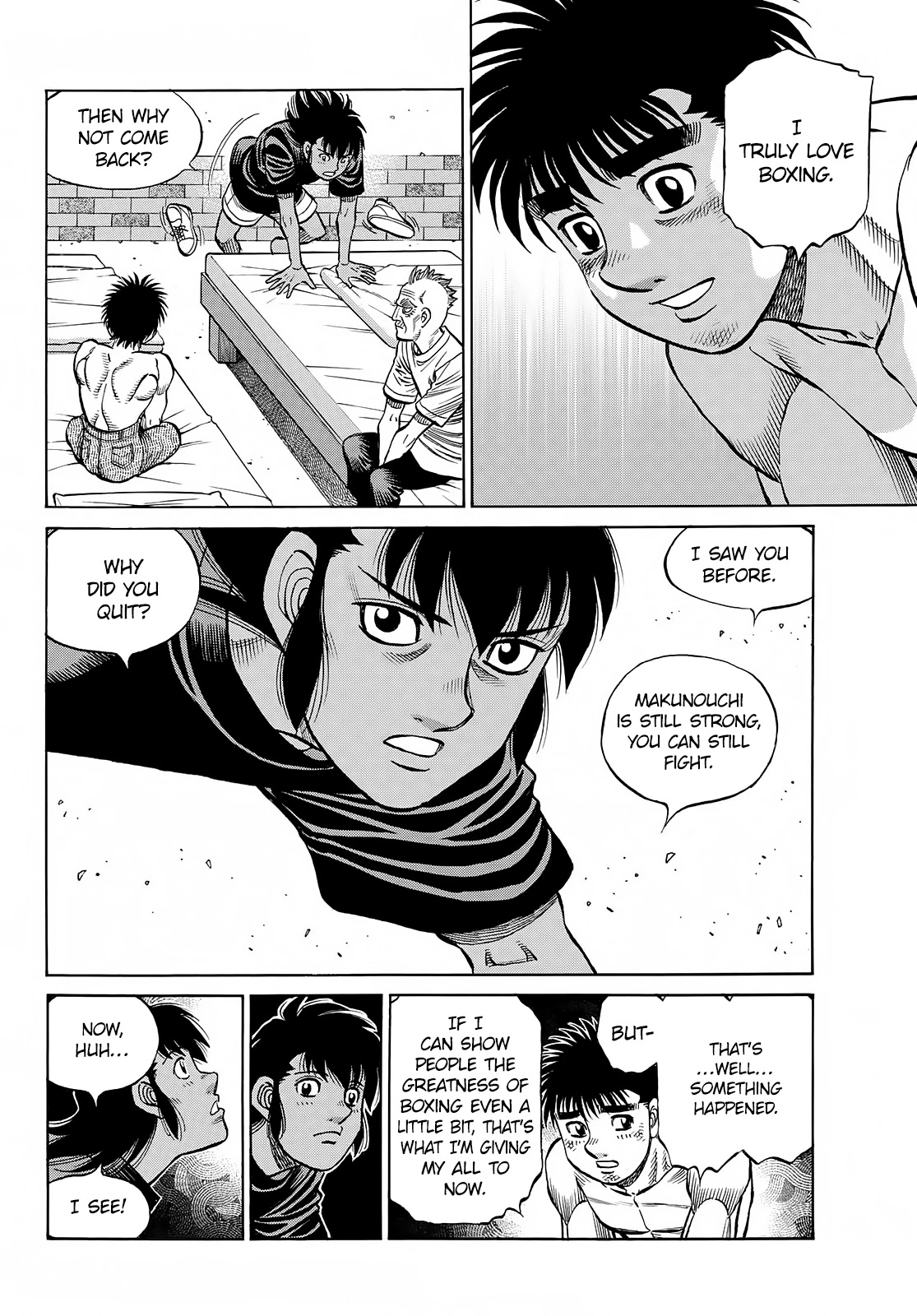 Hajime No Ippo - Chapter 1387: What's Clinging To Him?