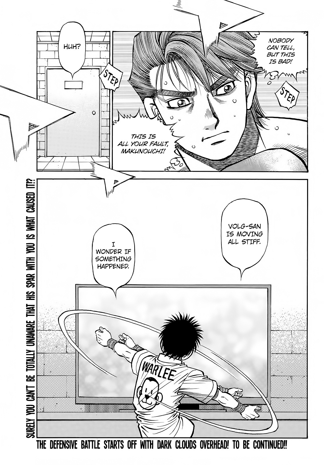 Hajime No Ippo - Chapter 1390: Volg’S Issue